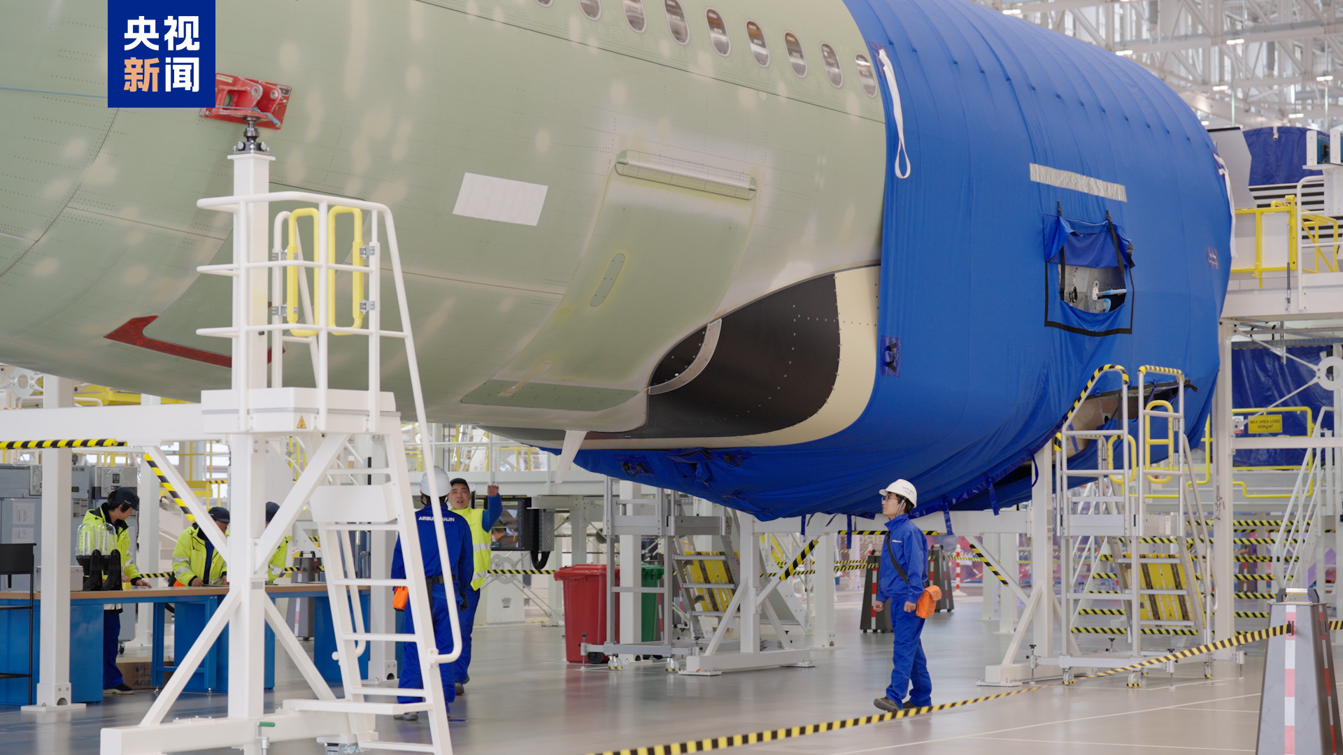 エアバリ機器【ハッチング社】 エアバスA320シリーズ 中国で2本目の組立ラインが正式稼働
