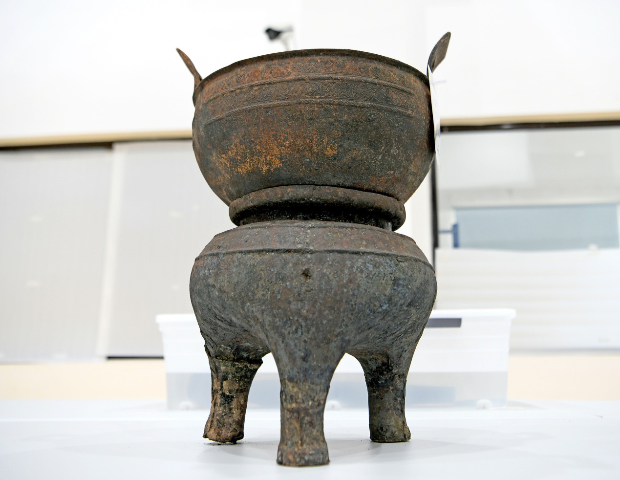 安徽省の武王墩墓から古代の「蒸し鍋」5点が出土
