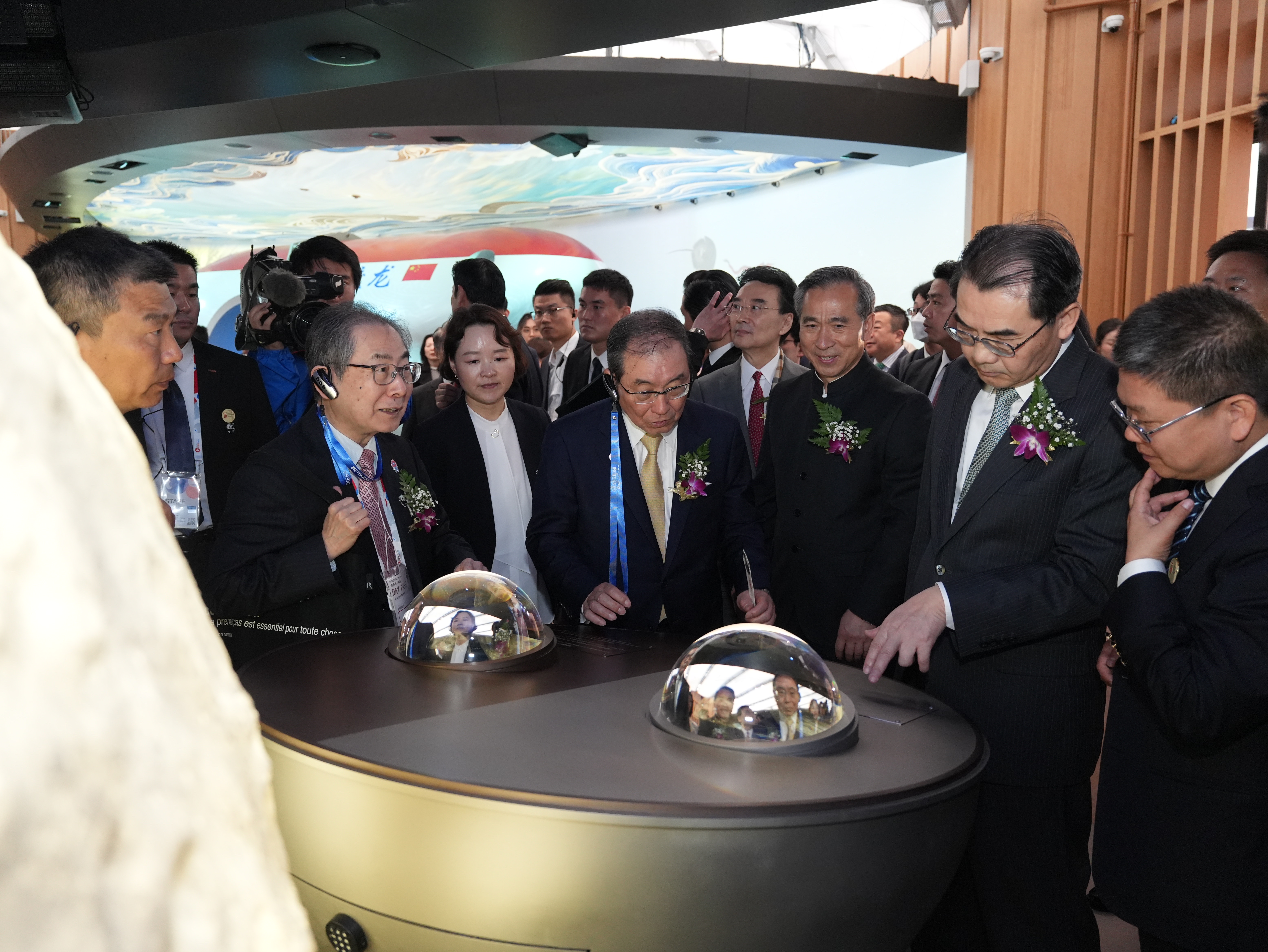 2025年大阪・関西万博の中国館が正式に開館