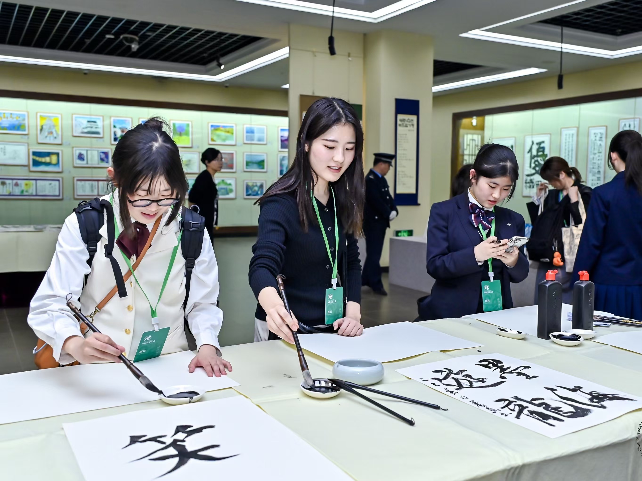 中国（安陽）国際漢字大会開催 小田原市訪中団が安陽市で文化交流