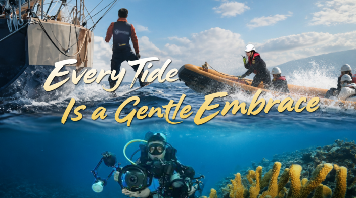 Every Tide Is a Gentle Embrace Between Us and the Ocean