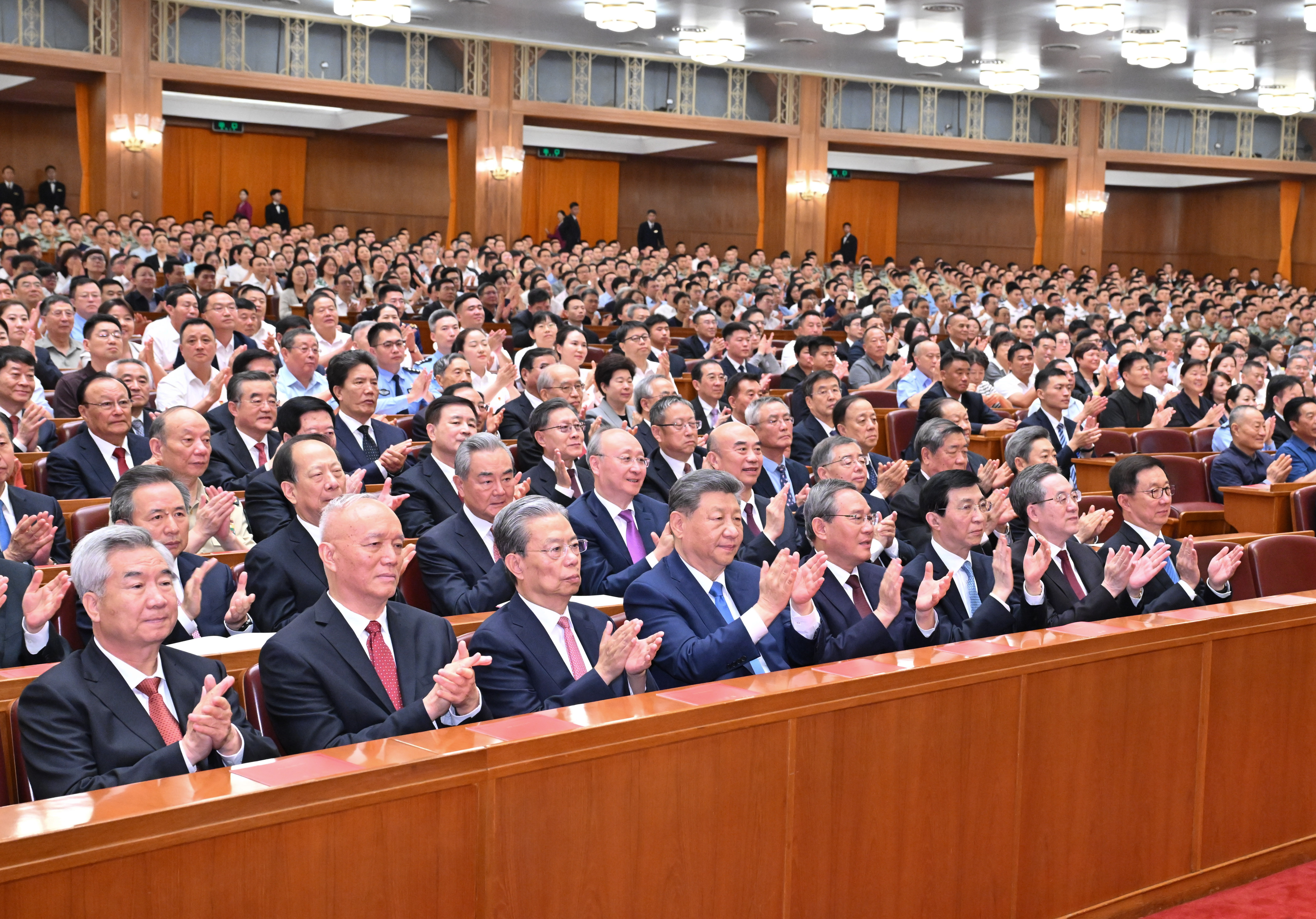 新4 （旧革4） 中国共産党50周年(未使用、9種完) 中国共産党創立105周年記念コンサートが北京で開催