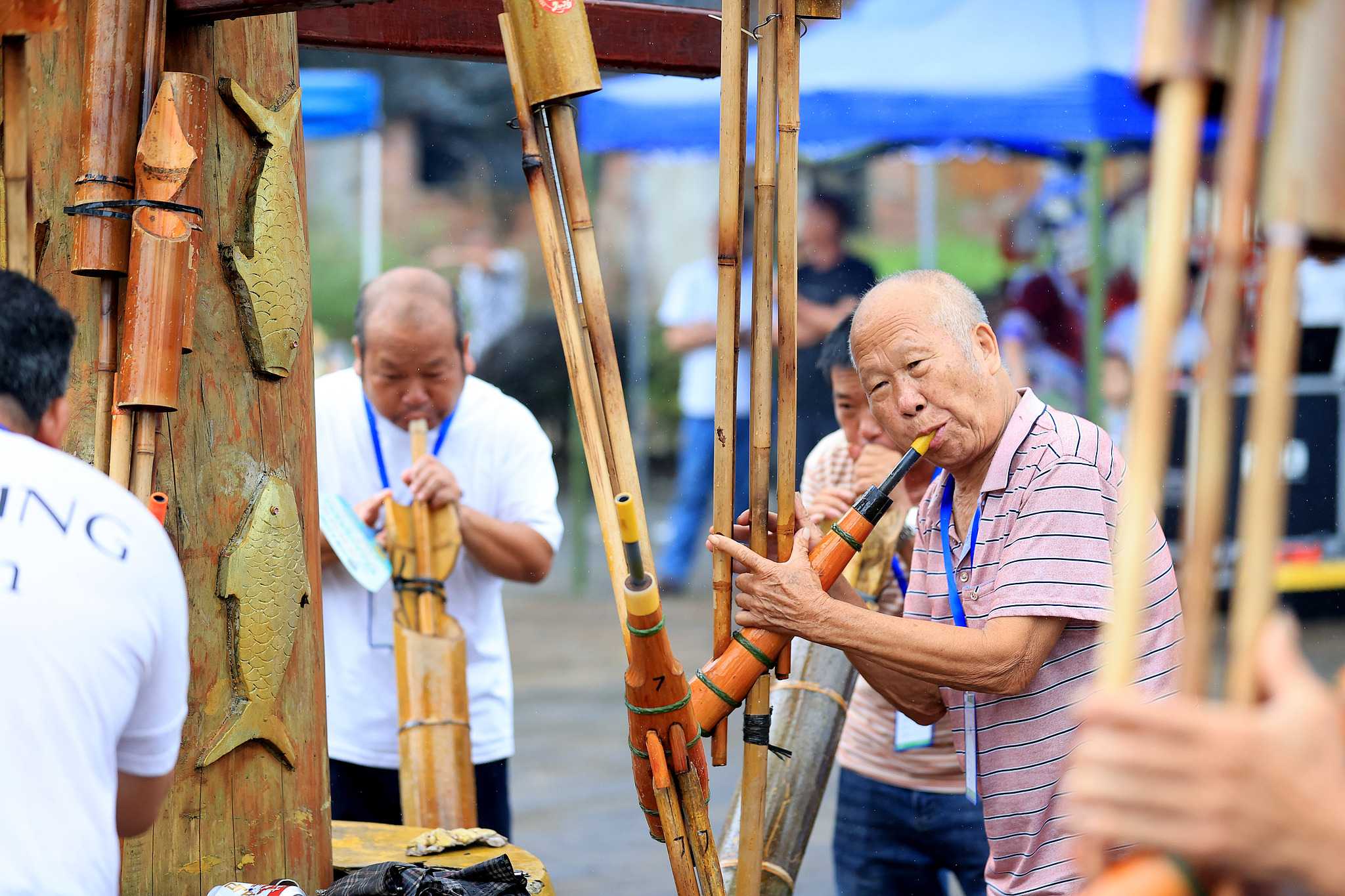 La etnia miao de Guangxi celebra el tradicional Festival del Pescado "Seis de junio"